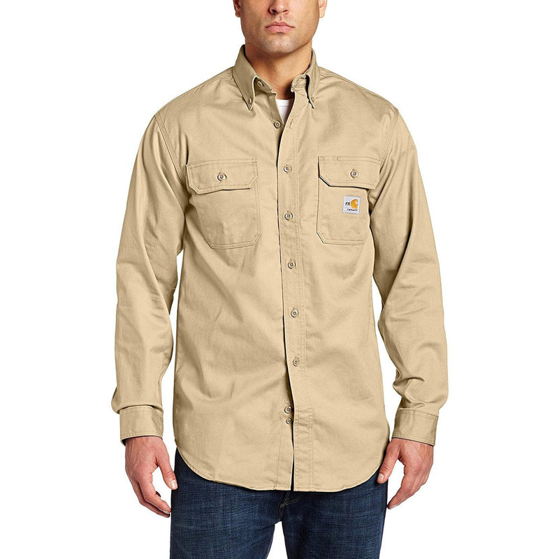 Carhartt Flame Resistant Twill Shirt with Pocket Flaps, FRS160 | CSP ...