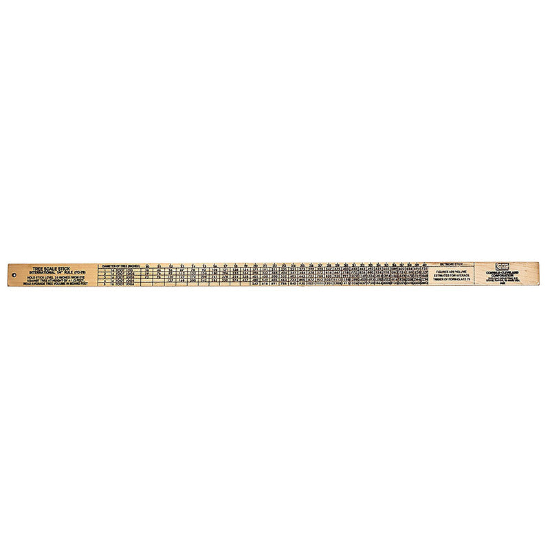 Conway Cleveland Tree & Log Scale Stick