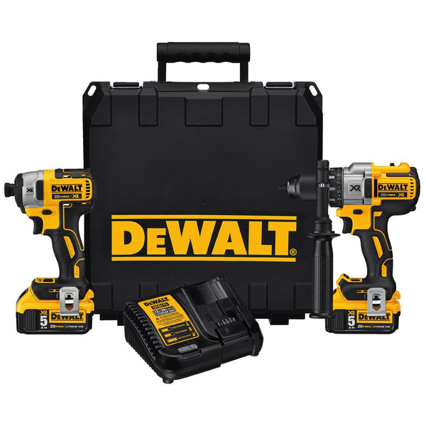 DeWalt 20-Volt MAX Lithium-Ion Cordless Brushless Combo Kit (2-Tool), DCK299P2