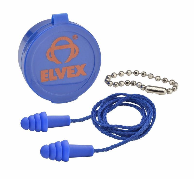 Elvex Quattro Reusable Ear Plugs