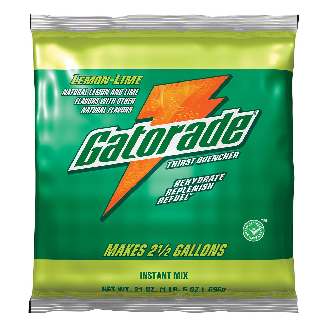 Gatorade Instant Powder 2-1/2 Gal Pack (Case of 32)