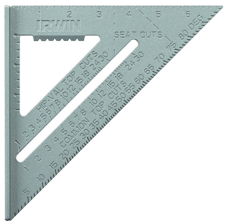 Irwin 7" Aluminum Rafter Square, 1794464