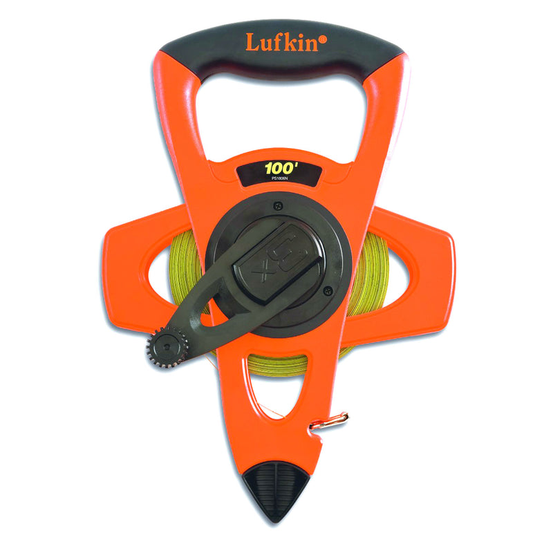 Lufkin 100' Hi-Viz Atlas NY-Clad Measuring Tape