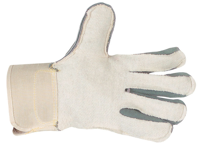 Memphis Big Jake Leather Palm Gloves, 4.5" Gauntlet Cuffs, 1710