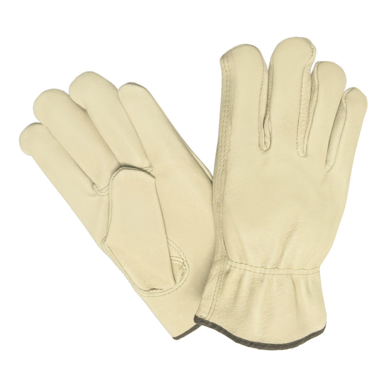 Memphis Pigskin Leather Large Driver Gloves, Keystone Thumb, 3411