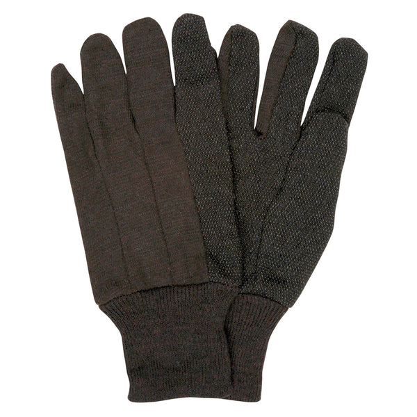 Memphis Brown Jersey Mini Dotted Ladies Gloves - 7812