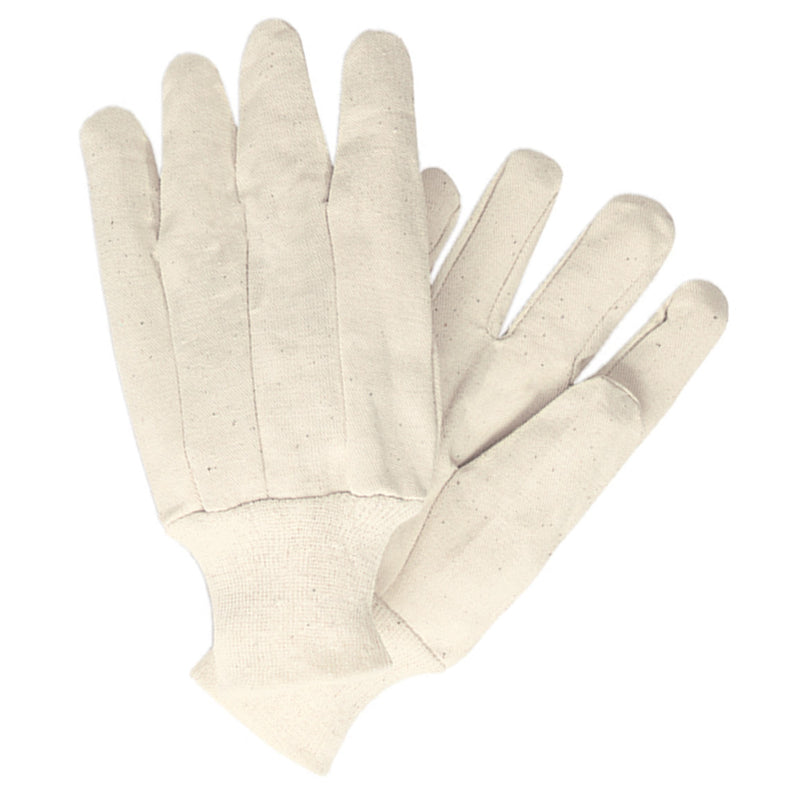 Memphis Cotton Canvas Gloves, Clute Pattern, Knit Wrist, 8100C