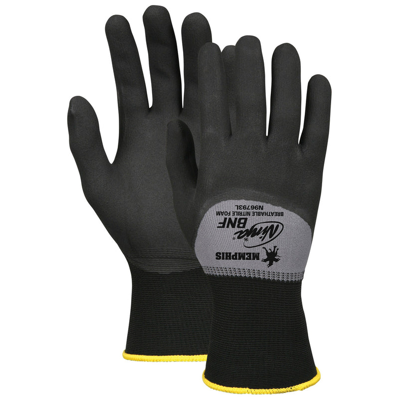 Memphis Ninja BNF Gloves Nitrile Foam Coated Palm & Knuckles, N96793