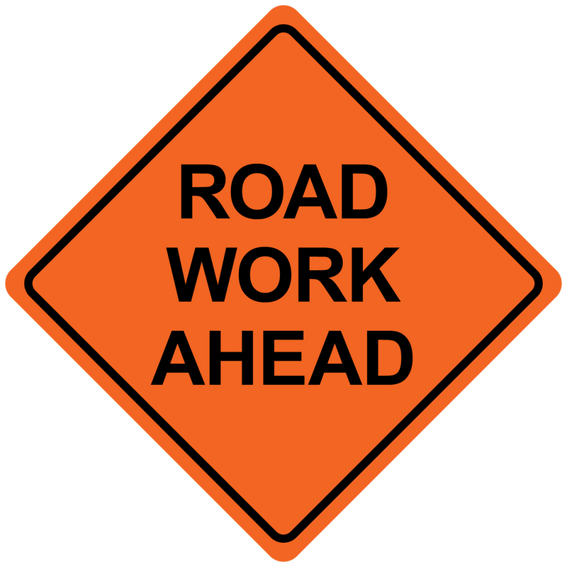 48" x 48" Mesh Safety Signs