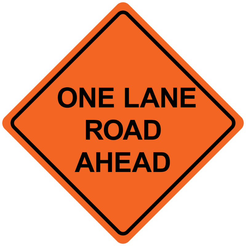 48" x 48" Mesh Safety Signs