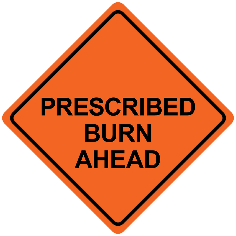 36" x 36" Mesh Safety Signs, w/ Ribs