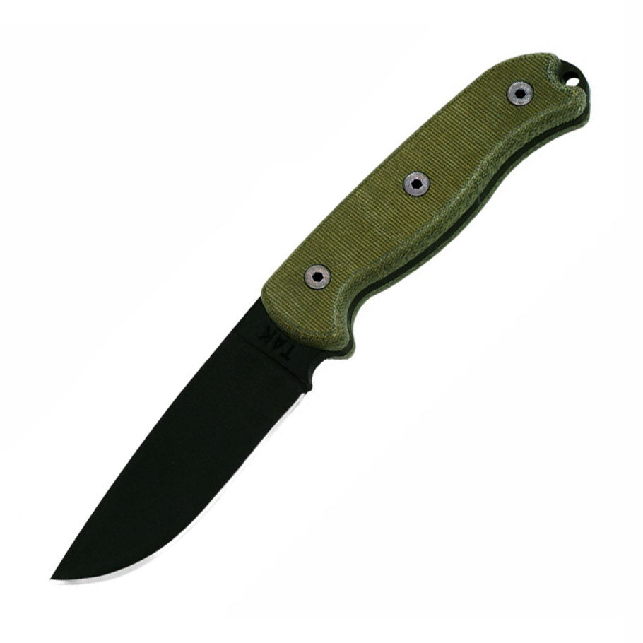 Ontario TAK Fixed Blade Knife, 1095 Steel