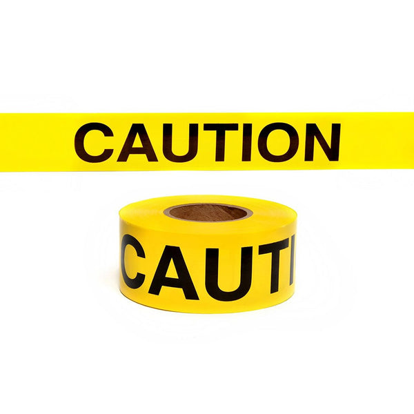 Presco Yellow Caution Barricade Tape - 743-1001