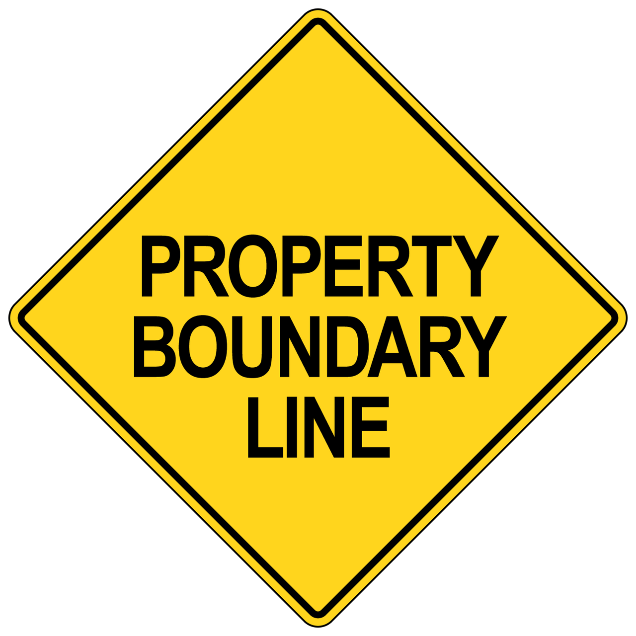 Property Boundary Line Markers - Aluminum