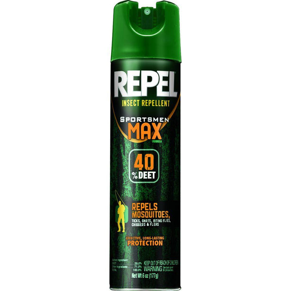 Repel Sportsmen Max Insect Repellent Aerosol Spray - 40% DEET
