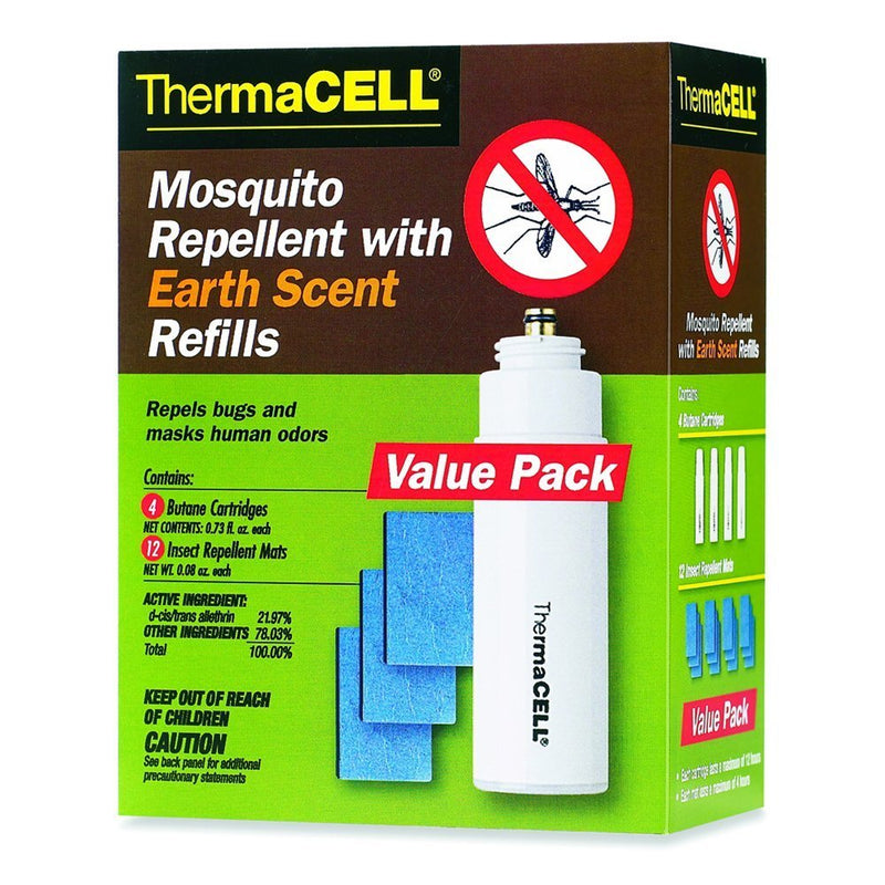 ThermaCELL Mosquito Repellent 48-Hour Refill Value Pack Earth Scent, E-4