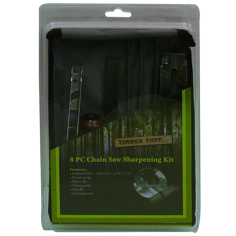 Timber Tuff 8 Piece Chainsaw Sharpening Kit