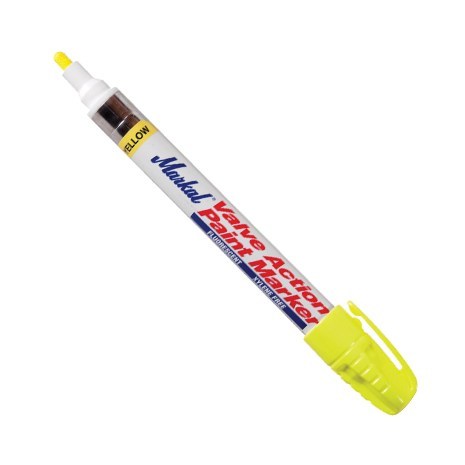 Markal Fluorescent & Invisible UV Valve Action Paint Markers