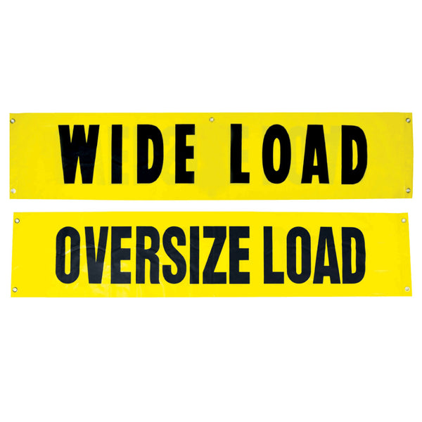 Wide Load & OverSized Load Banners