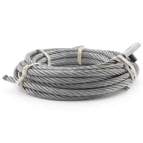 Power Tools Rope More Power Puller Replacement Flexible Wire Rope, 5/16