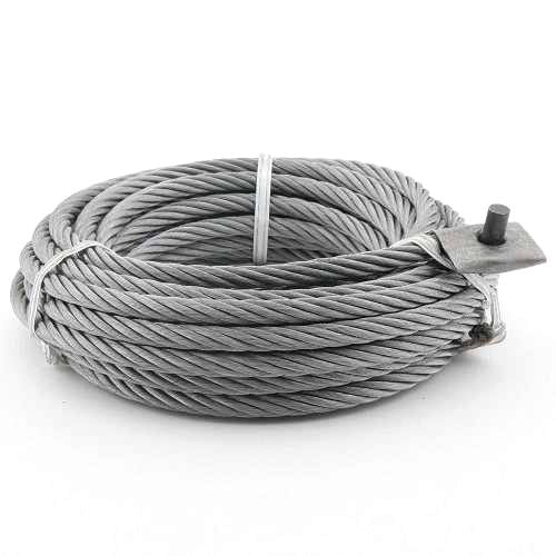 More Power Puller Replacement Flexible Wire Rope, 5/16"